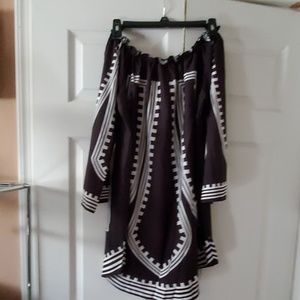 Beautiful black and white deess